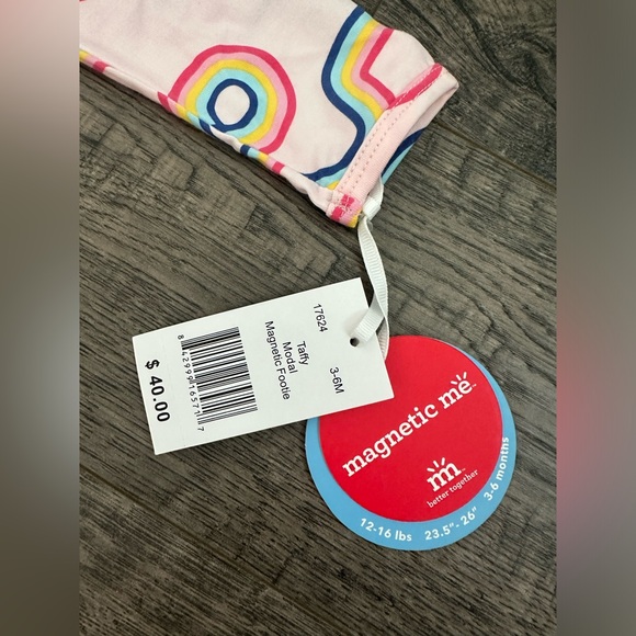 NWT Magnetic me footie modal (3-6M) - Picture 3 of 4